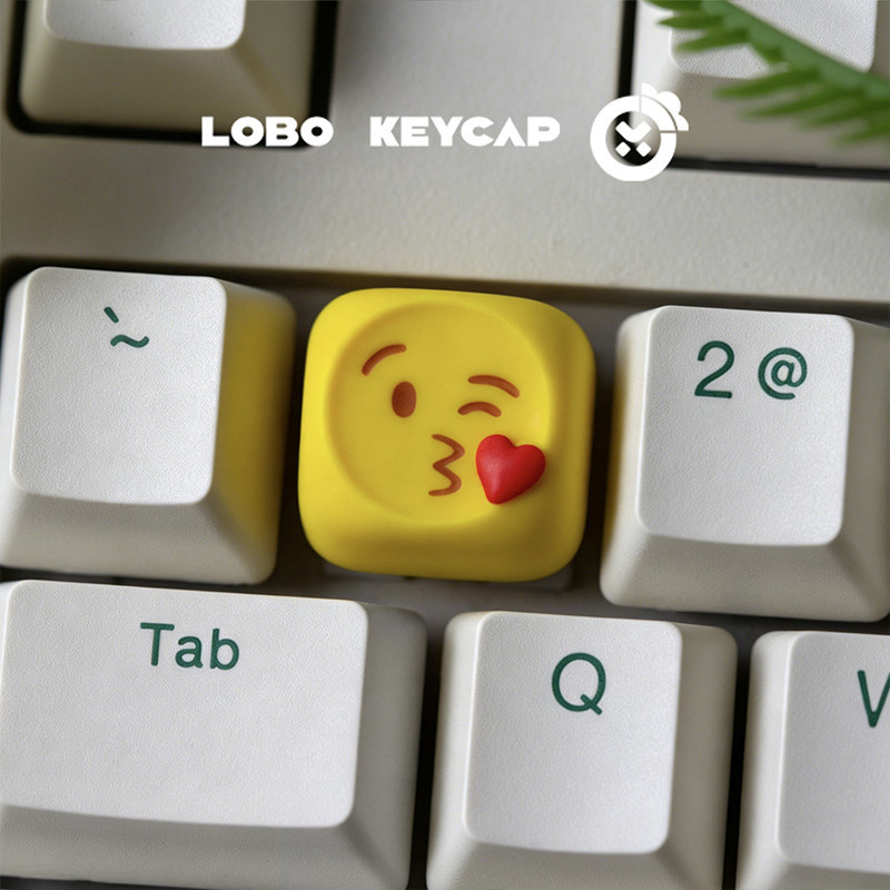 Hot Emoji Keycaps Kawaii Perso - Gaming Keyboard Emoji 评论和价格