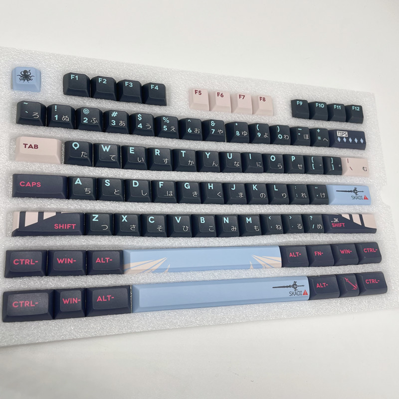 142 Keys/set PBT Keycap Tomorr - Keyboard Gaming Black 评论和价格