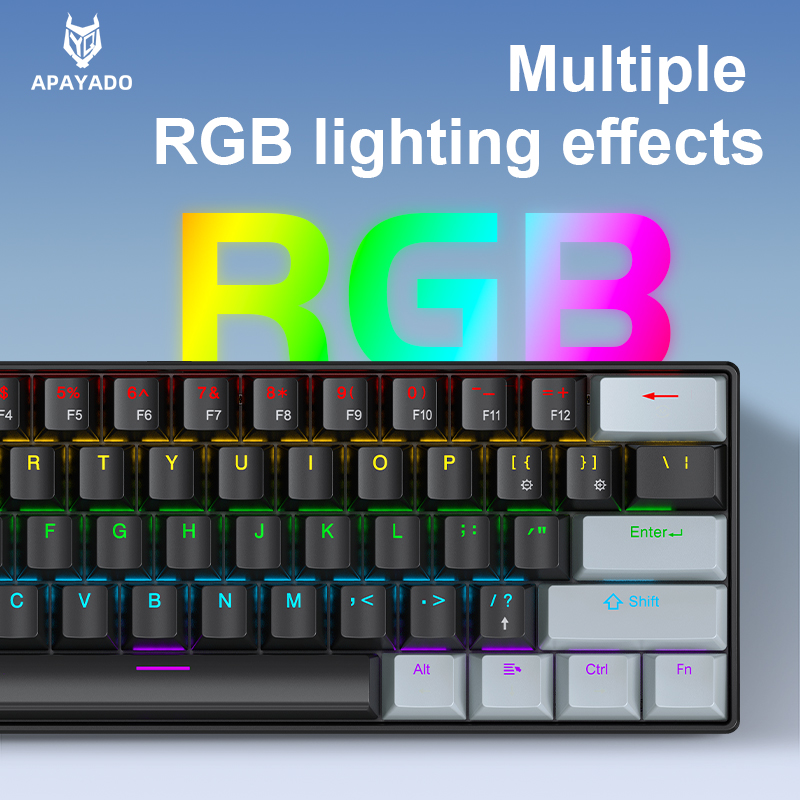 APAYADO K61 Mini Mechanical Ke - Gaming Keyboard No Rgb 评论和价格