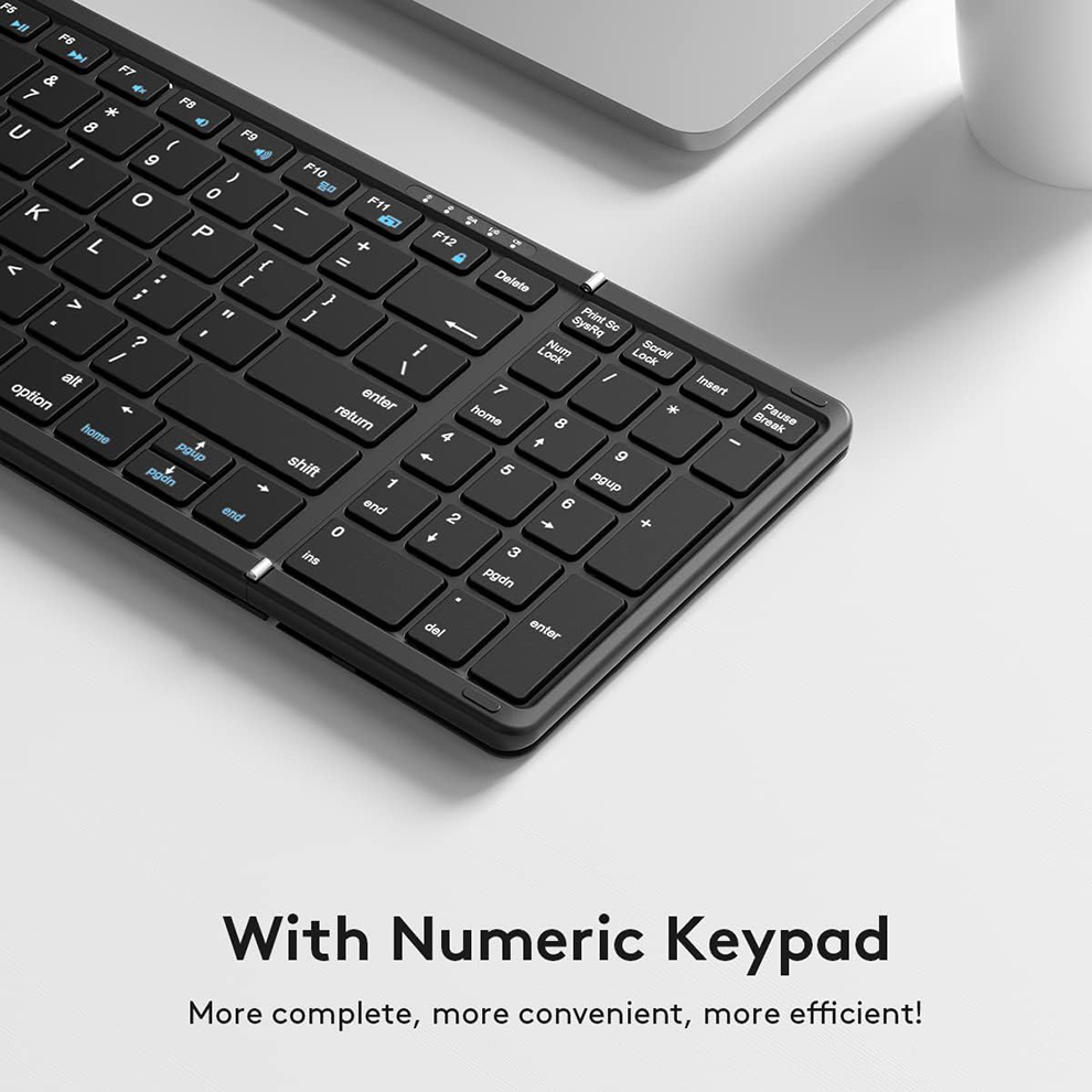 Foldable Bluetooth Keyboard wi - Gaming Keyboard Budget 评论和价格