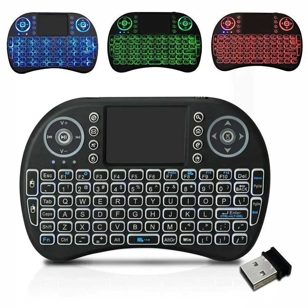 Cool Backlit I8 Mini Air Mouse - Gaming Keyboard And Mouse Wireless 评论和价格