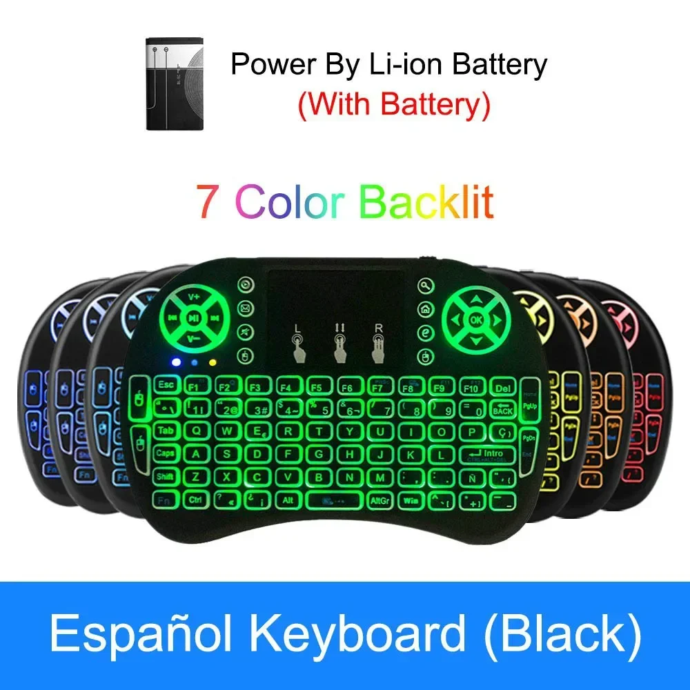 Cool Backlit I8 Mini Air Mouse - Gaming Keyboard And Mouse Wireless 评论和价格