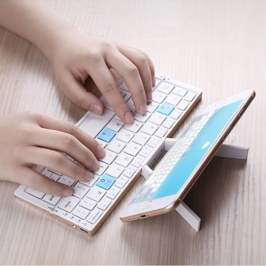 Tri-folding foldable Bluetooth - Gaming Keyboard Budget 评论和价格