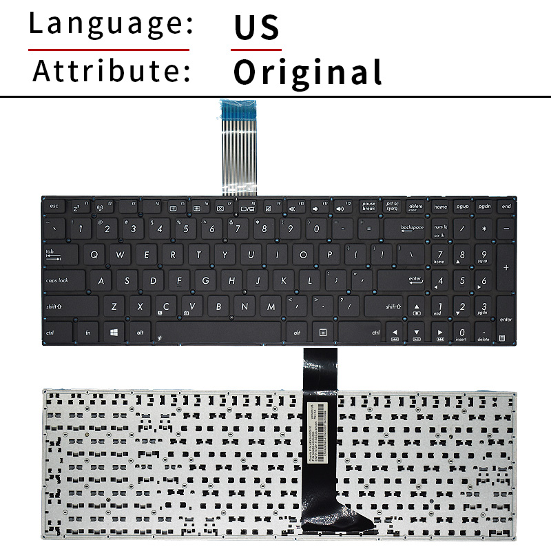 US/RU/Russian Laptop Keyboard  - Gaming Keyboard Asus 评论和价格