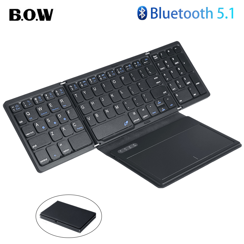 BOW Foladable Bluetooth Keyboa - Gaming Keyboard Budget 评论和价格
