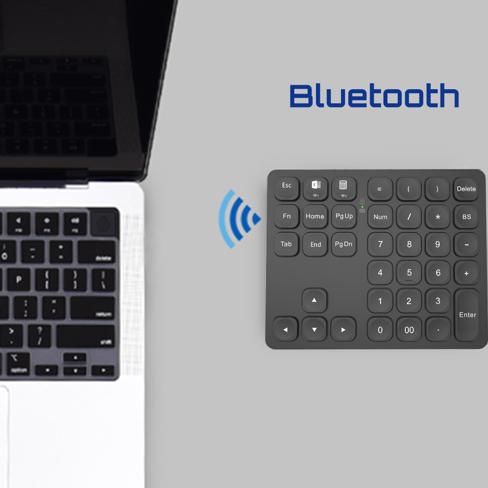 BOW Dual Bluetooth Numeric Key - Gaming Keyboard Budget 评论和价格