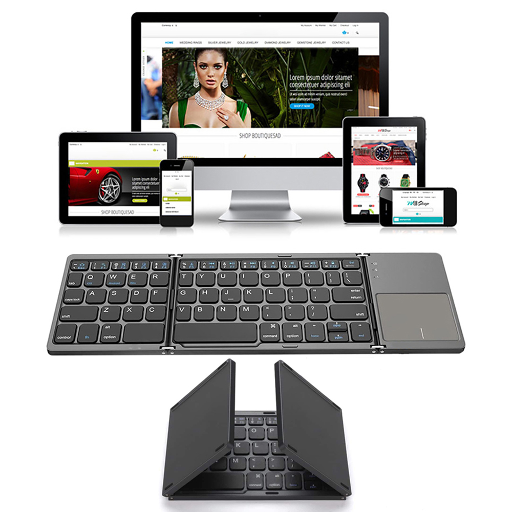 Portable Foldable Folding Keyb - Gaming Keyboard Budget 评论和价格