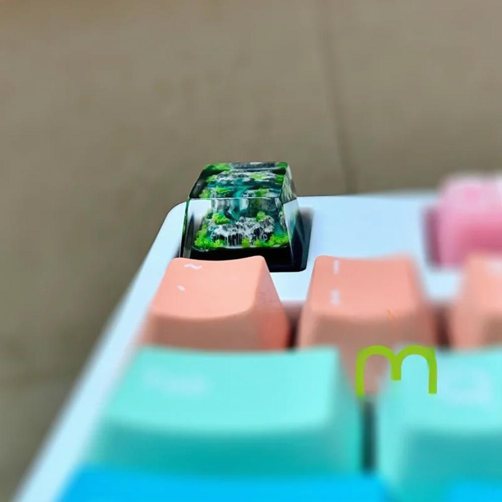 Mountain And Sea Artisan Resin - Gaming Keyboard No Rgb 评论和价格