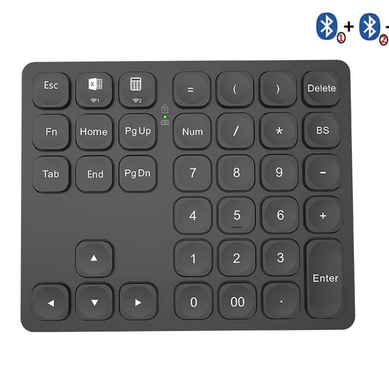 BOW Dual Bluetooth Numeric Key - Gaming Keyboard Budget 评论和价格