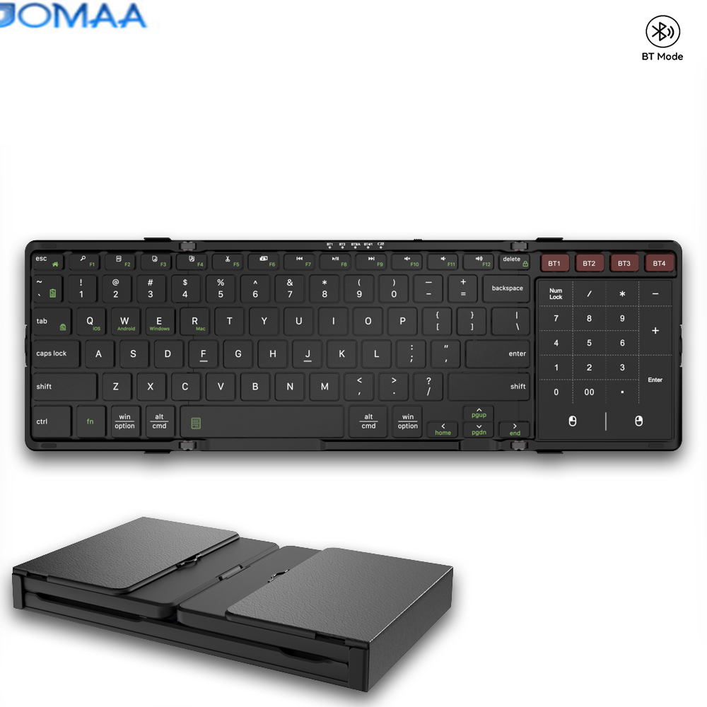 JOMAA Foldable Bluetooth Keybo - Gaming Keyboard Budget 评论和价格