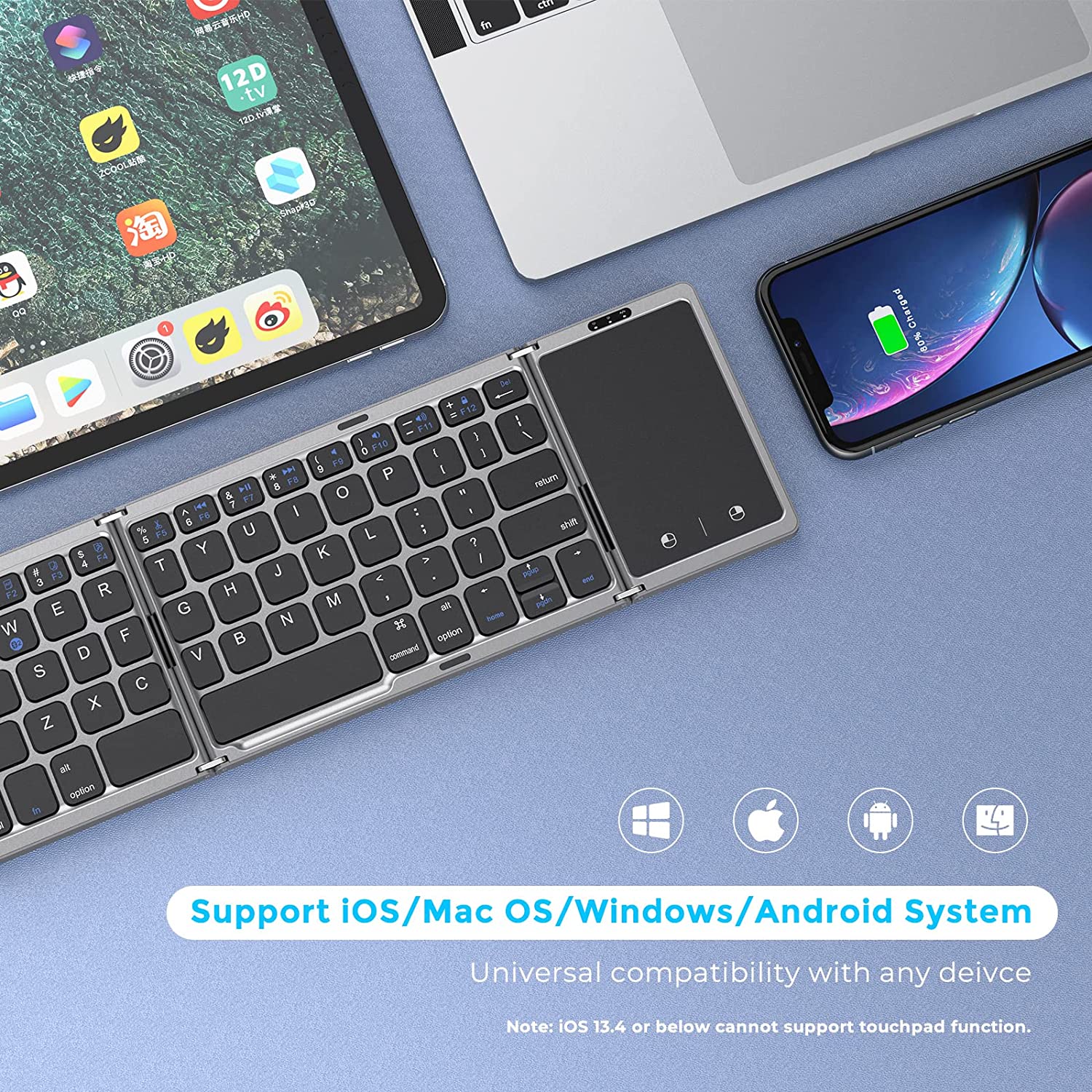 Seenda Foldable Wireless Bluet - Gaming Keyboard Budget 评论和价格