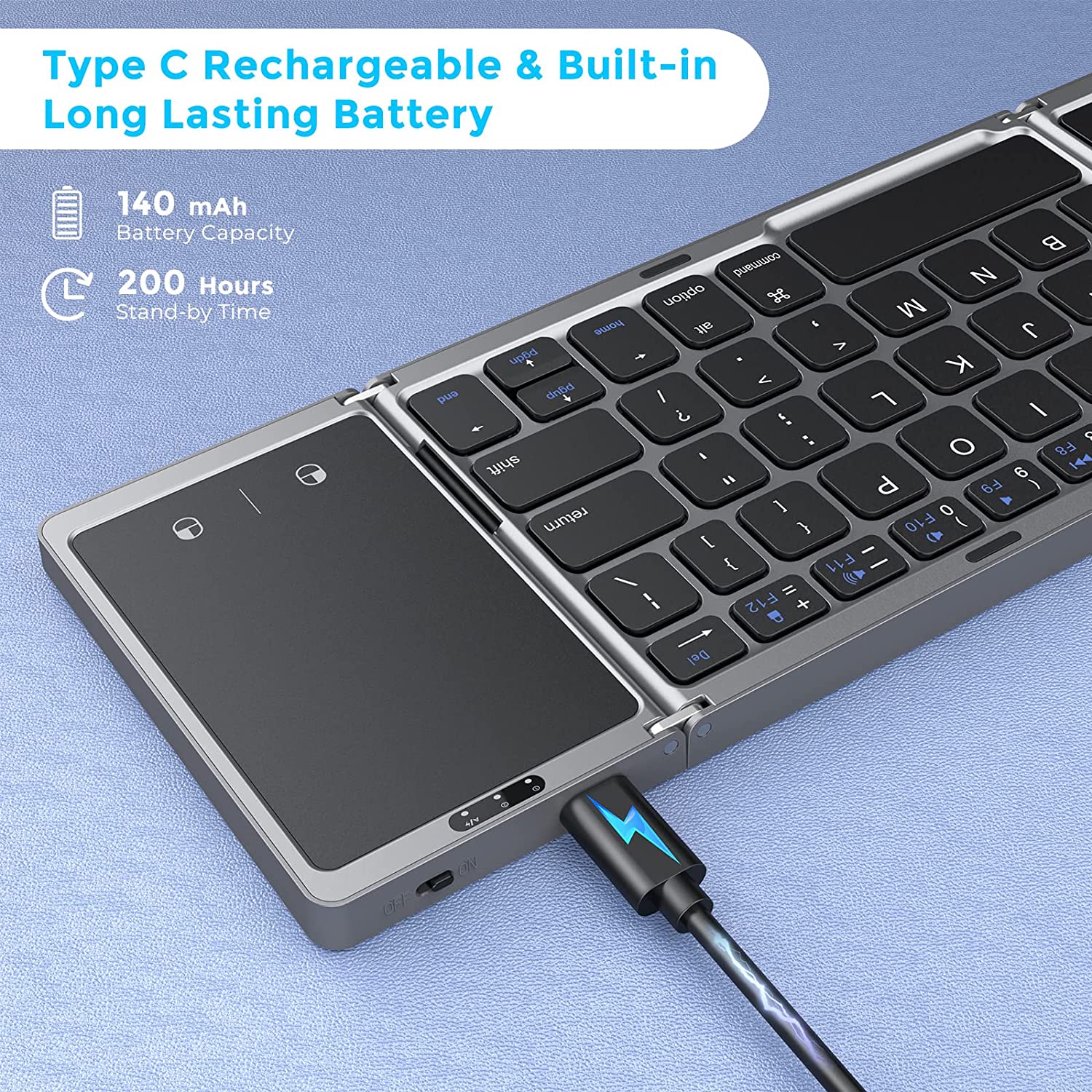 Seenda Foldable Wireless Bluet - Gaming Keyboard Budget 评论和价格